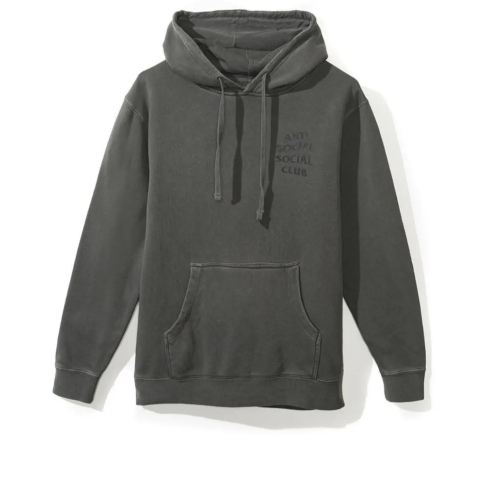 NEW Anti Social Social Club Ghosted Black
Tonal Hoodie